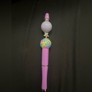 Beaded pen